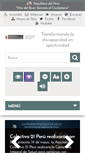 Mobile Screenshot of conadisperu.gob.pe